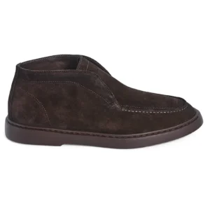 19208 braune Wildleder-Ankle-Boot